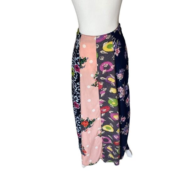 JouJou Journey Patchwork Quilt Long Boho Skirt Sz 6 NWOT - Picture 2 of 6